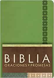 BIBLIA RVC ORACIONES Y PROMESAS-VERDE MANZANA SIMI.PIEL