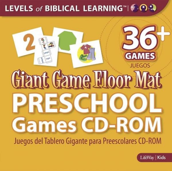Giant Game Floor Mat -CD PRESCHOOL