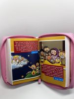Biblia Reina Valera 1960 para niños Mi gran viaje. Tamaño bolsillo Imitación Piel rosa con cierre - Imagen 2