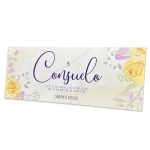 Plaqué Decorativo de Madera: Mi Consuelo - Salmos 119:50