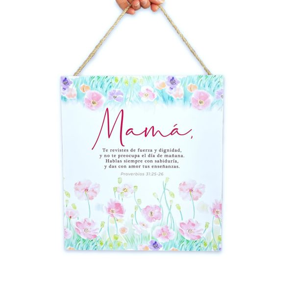 Cuadro decorativo Madera MDF 30.5x27.5 cm