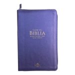 Biblia RVR60 065cz LG Clásica Morada con cierre