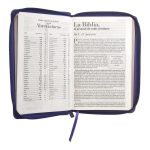 Biblia RVR60 065cz LG Clásica Morada con cierre - Imagen 2