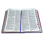 Biblia RVR60 065cti LG Bitono Lila/morado con índice - Imagen 2