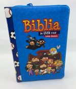 Biblia Mi Gran Viaje 045 RVR60 Imitación piel azul con cierre
