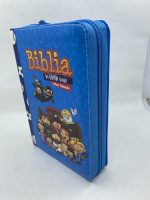 Biblia Mi Gran Viaje 045 RVR60 Imitación piel azul con cierre - Imagen 2