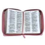 Biblia RVR60 025 cz PJR Primor Café/Beige/Rosa con flores - Imagen 2