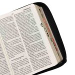 Biblia RVR60 045cz PJR. Negro Imitación piel alta calidad - Imagen 3