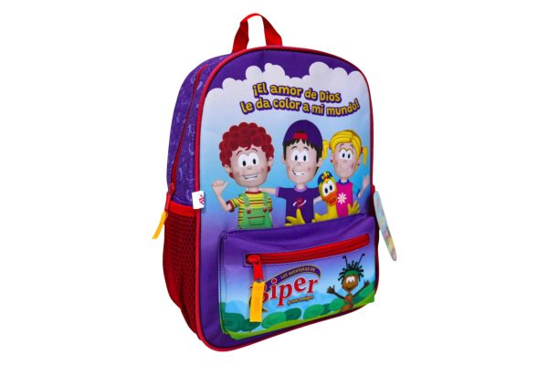 MOCHILA El amor de Dios le da color a mi mundo